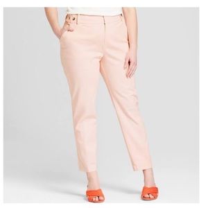 Ava and Viv Blush Ankle Pants .